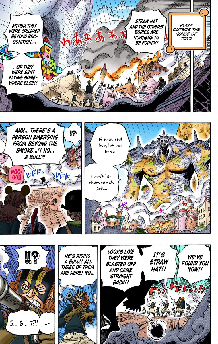One Piece - Digital Colored Comics Chapter 748 13